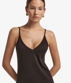 Abito sottoveste in Cashmere Ultrafine