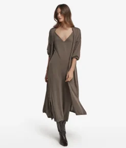 Abito sottoveste in Cashmere Ultrafine