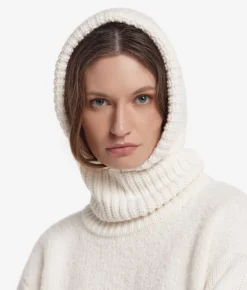 Balaclava a coste in Cashmere Ultrasoft e bouclè