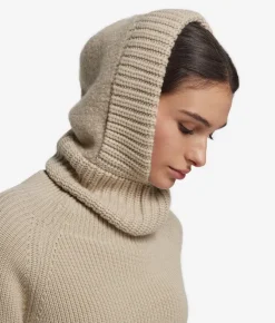Balaclava a coste in Cashmere Ultrasoft e bouclè