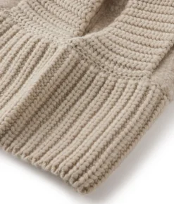 Balaclava a coste in Cashmere Ultrasoft e bouclè