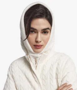 Balaclava con intreccio in Cashmere Ultrasoft