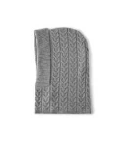 Balaclava con intreccio in Cashmere Ultrasoft