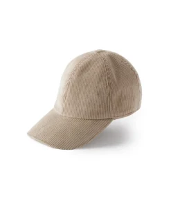 Baseball in velluto di cotone con interno in cashmere