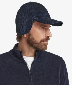 Baseball in velluto di cotone con interno in cashmere