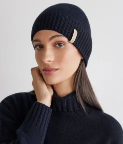 Berretto a costa doppia in Cashmere Ultrasoft
