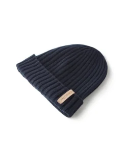 Berretto a coste in Cashmere Ultrasoft