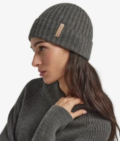 Berretto a coste in Cashmere Ultrasoft