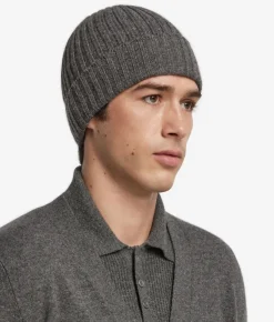 Berretto a coste in Cashmere Ultrasoft