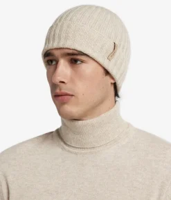 Berretto a coste in Cashmere Ultrasoft