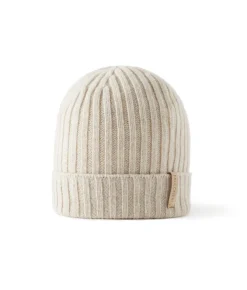 Berretto a coste in Cashmere Ultrasoft