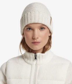 Berretto a coste in Cashmere Ultrasoft e paillettes