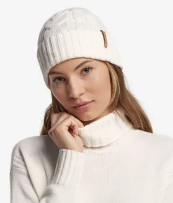 Berretto con intreccio in Cashmere Ultrasoft