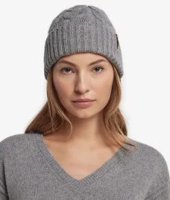Berretto con intreccio in Cashmere Ultrasoft