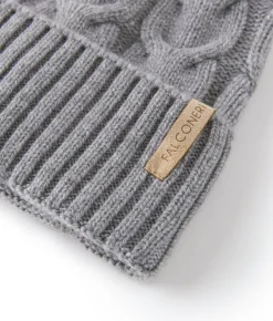 Berretto con intreccio in Cashmere Ultrasoft