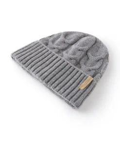 Berretto con intreccio in Cashmere Ultrasoft