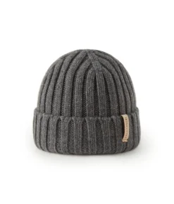 Berretto in cashmere con interno in seta