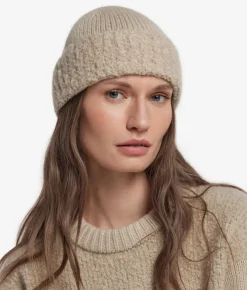 Berretto in Cashmere Ultrasoft e bouclè