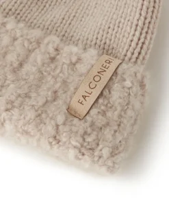 Berretto in Cashmere Ultrasoft e bouclè
