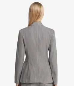 Blazer monopetto in cotone