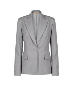 Blazer monopetto in cotone