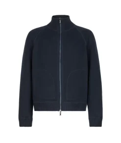 Bomber reversibile in Cashmere Ultrasoft