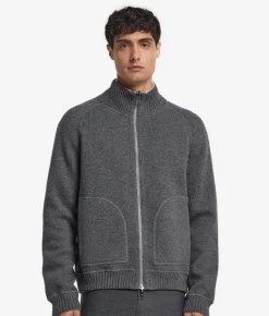 Bomber reversibile in Cashmere Ultrasoft