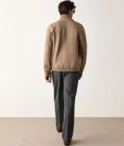 Bomber reversibile in Cashmere Ultrasoft