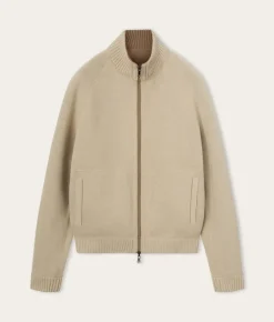 Bomber reversibile in Cashmere Ultrasoft