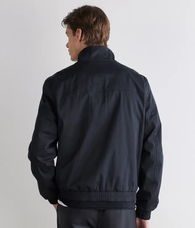 Bomber tecnico in cotone cashmere