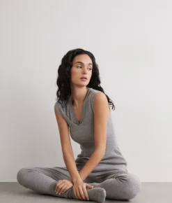 Bralette yoga in cashmere