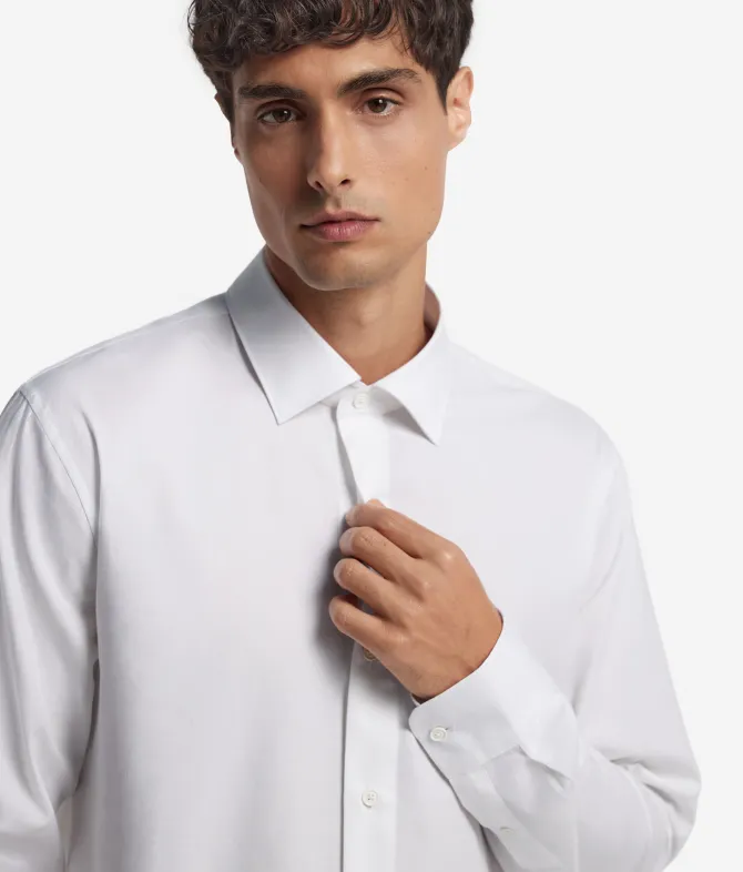 Camicia in cotone cashmere