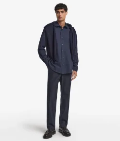 Camicia in cotone cashmere
