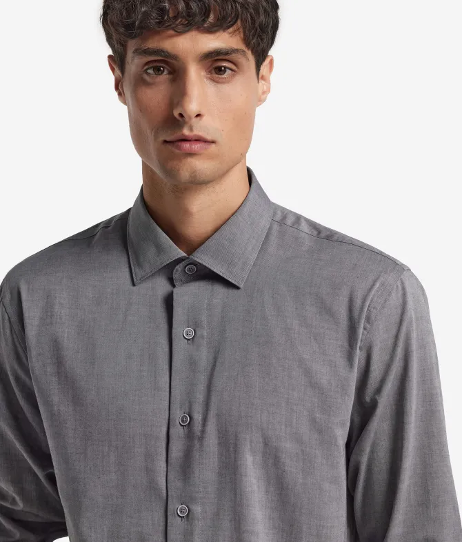 Camicia in cotone cashmere