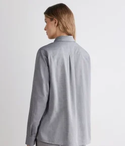 Camicia in cotone cashmere