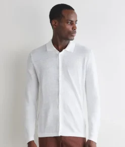 Camicia in lino cotone