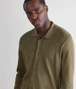 Camicia in lino cotone