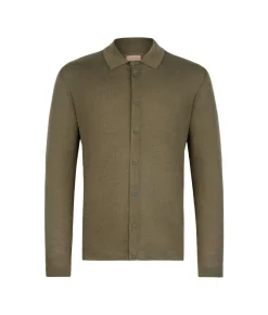 Camicia in lino cotone