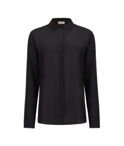 Camicia in seta con colletto