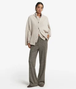 Cappa con zip in Cashmere Ultrasoft