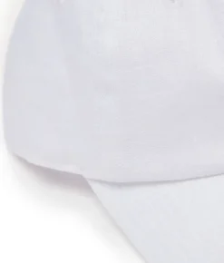 Cappello baseball in lino