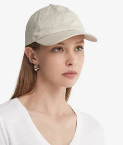 Cappello baseball in lino
