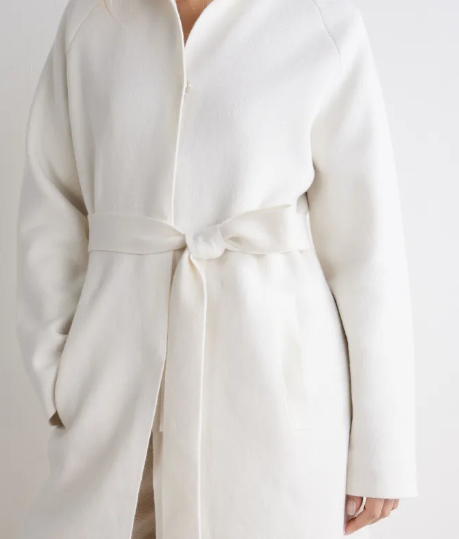 Cappotto con colletto in Cashmere Ultrasoft