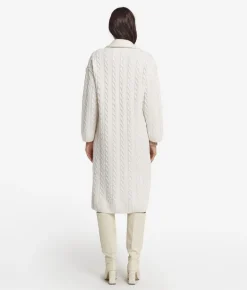 Cappotto con intreccio in cashmere