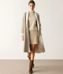 Cappotto reversibile in cashmere