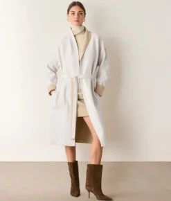Cappotto reversibile in cashmere