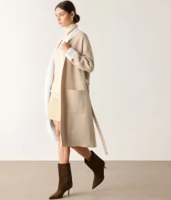 Cappotto reversibile in cashmere