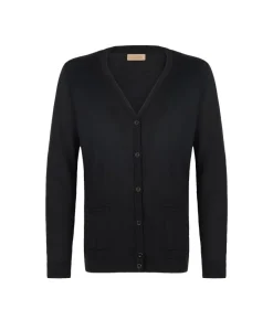 Cardigan con bottoni in Cashmere Ultrafine