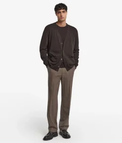 Cardigan con bottoni in Cashmere Ultrasoft