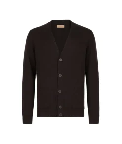 Cardigan con bottoni in Cashmere Ultrasoft